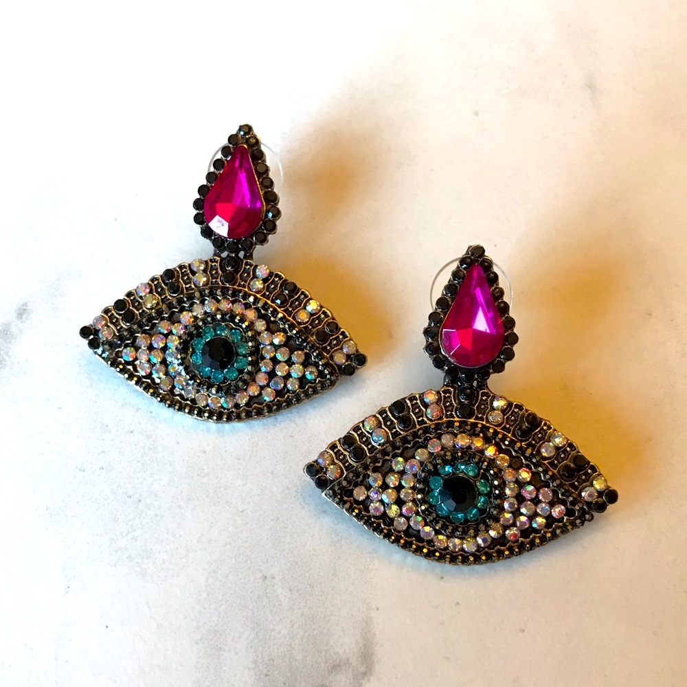 Fortune Teller Eye Earrings